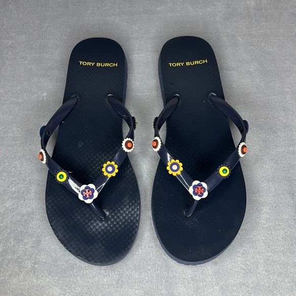 🔥🔥🔥Tory Burch Marguerite Women’s flip-flop Size: 6-7🔥🔥🔥 - Picture 1 of 11